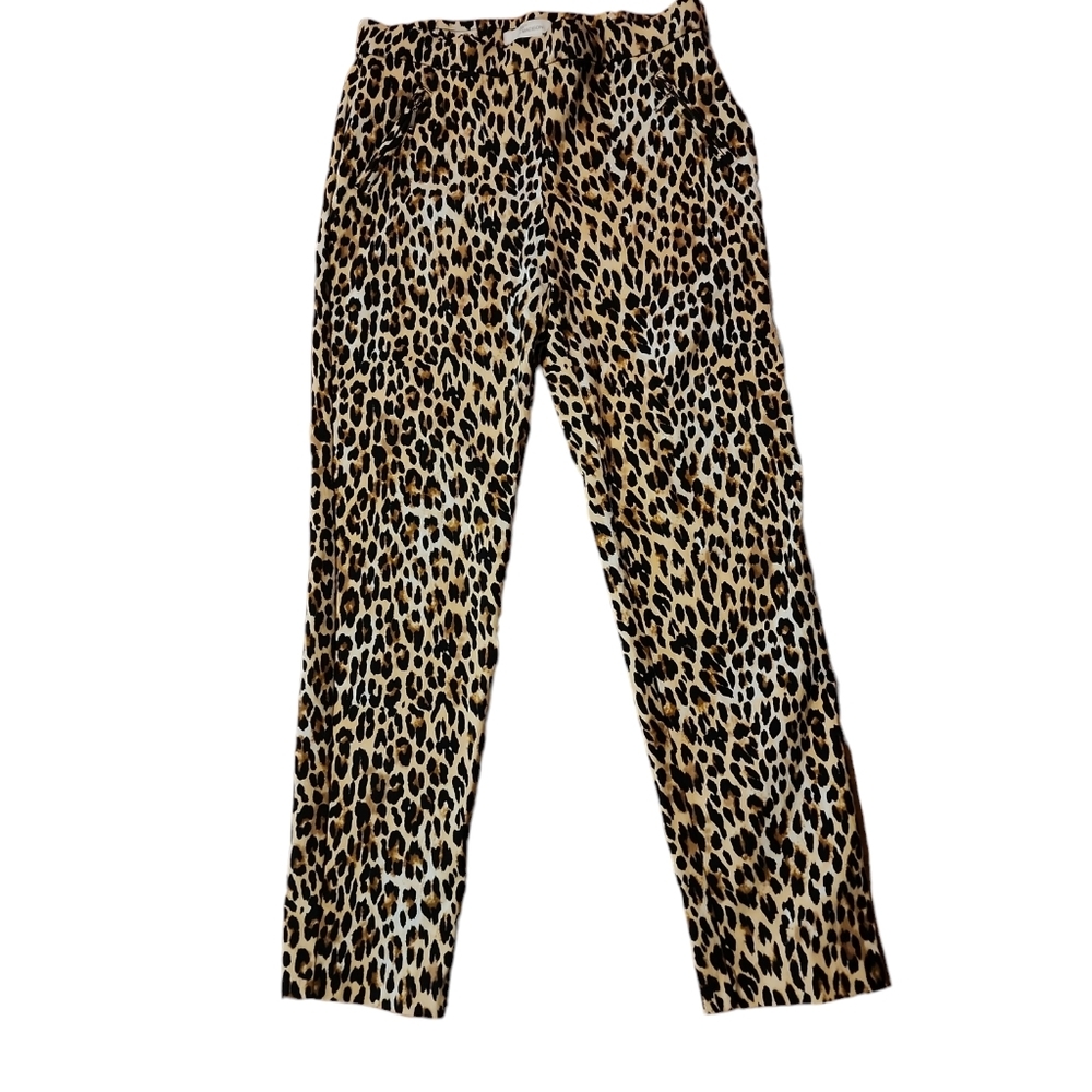 89th and Madison Leopard print pant